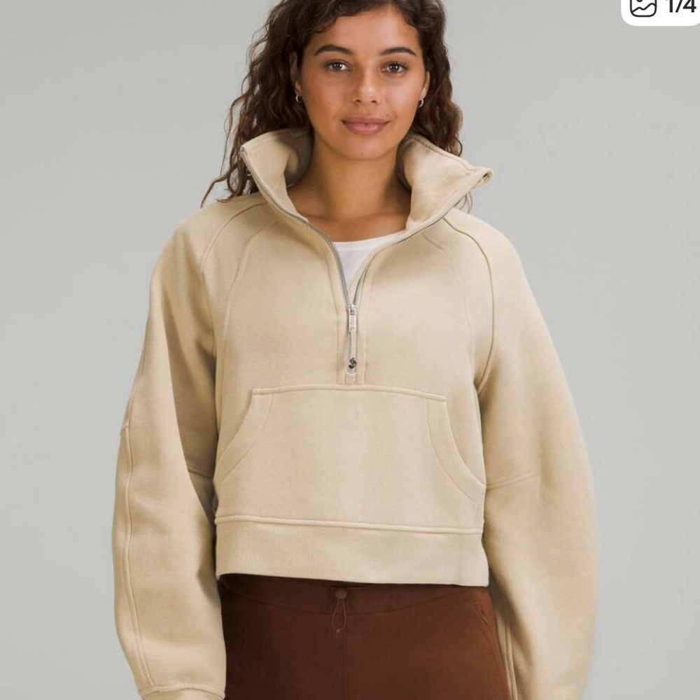Lululemon Scuba Oversize Funnel-Neck Half-Zip M/L
